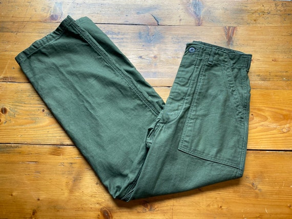 Military green pants OG-107