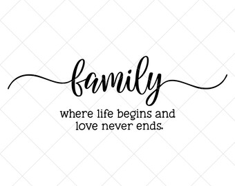 Family Life Svg Etsy