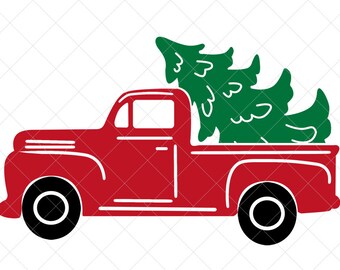 Free Free 333 Vintage Christmas Truck Svg Free SVG PNG EPS DXF File