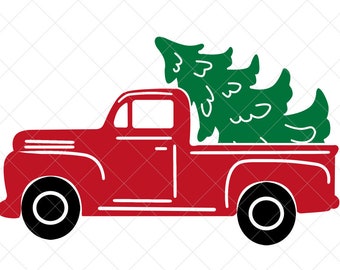 Free Free 333 Vintage Christmas Truck Svg Free SVG PNG EPS DXF File