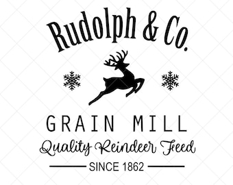 Download Reindeer Feed Svg Etsy