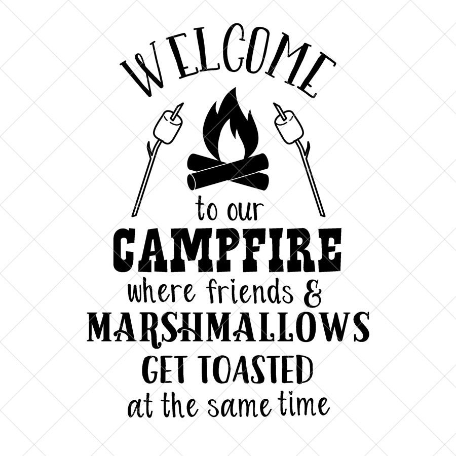 Welcome to Our Campfire SVG Camping SVG Travel SVG Camping | Etsy
