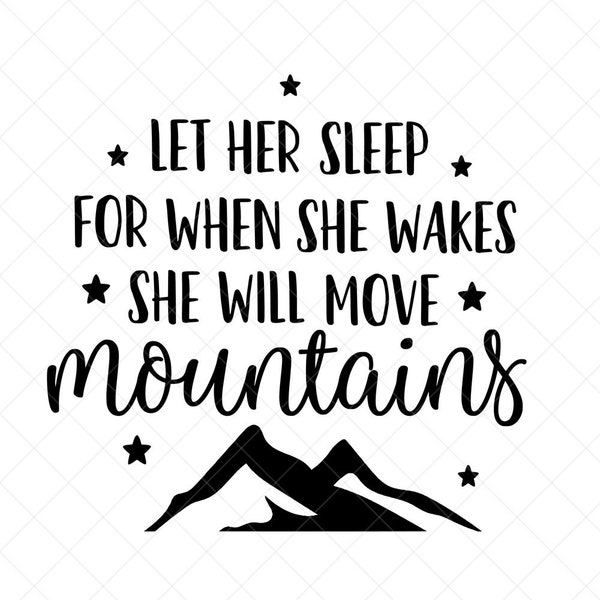 Let Her Sleep - Etsy