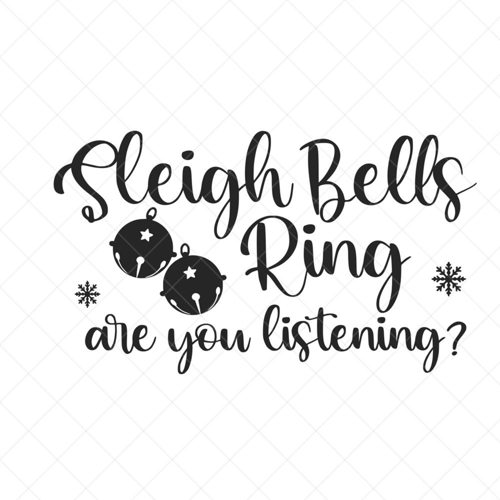 Sleigh Bells Ring SVG Christmas SVG Holiday SVG Png Eps - Etsy