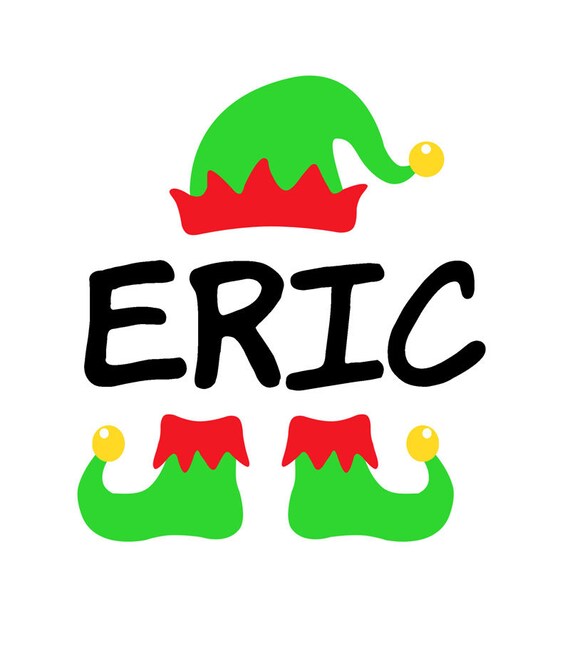 Download Elf Svgchristmas Svgelf Monogram Svg Holiday Svg Png Eps Etsy