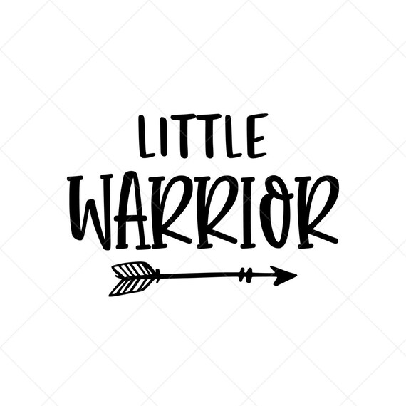 Download Little Warrior Svg Onesie Svg New Born Svg Little Boy Png Eps Dxf Cricut Cut Files Silhouette Files Download Print