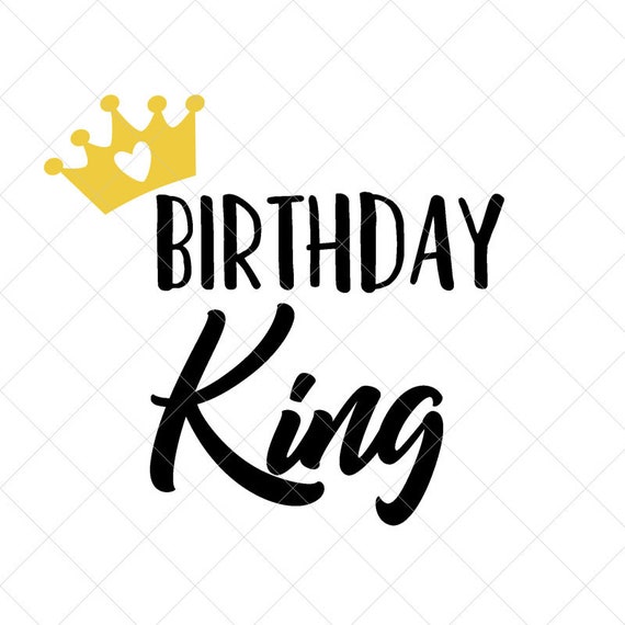 Download Birthday King SVG Birthday SVG Little Boy SVG Png Eps | Etsy