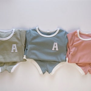 Baby toddler summer personalised set image 10