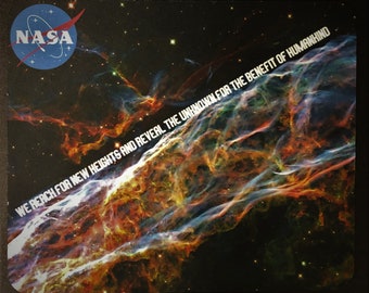 LIMITED QUANTITY* NASA Space Veil Nebula Mouse Pad