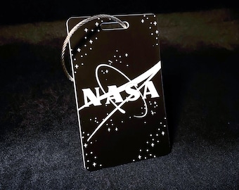 NASA Meatball Logo-Inspired Luggage Tag