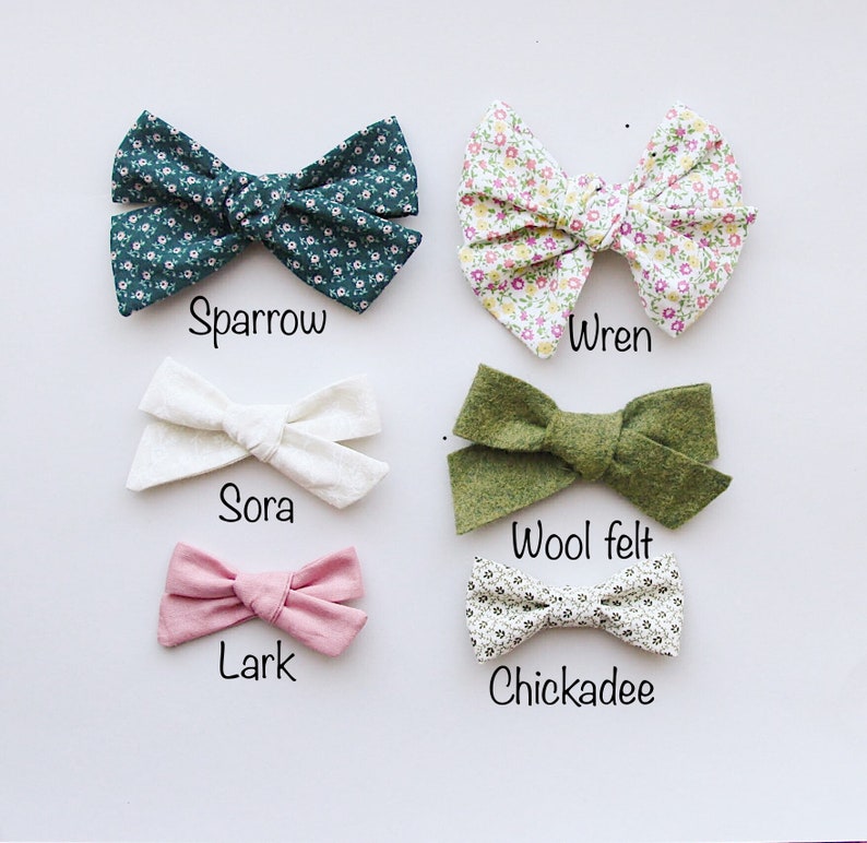 Plum School girl bow Baby headband bow Toddler bow Purple hair bow Sora bow Cotton hair bow Clip bow Handmade bow Hair bow