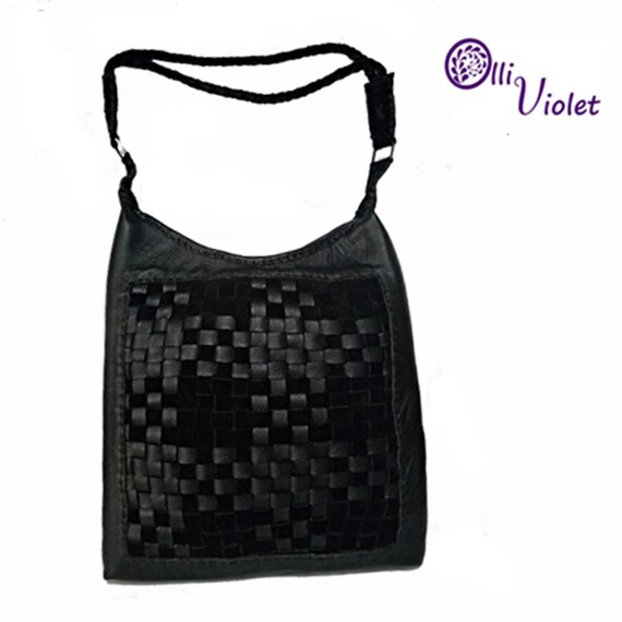 black leather shoulder strap for handbag