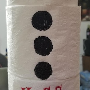 Pupazzo di neve n. 3 di 6 nella serie il pupazzo di neve bottoni simpatico ricamo digitale design per 4x4 cerchio bagno cucina asciugamano carta igienica ecc