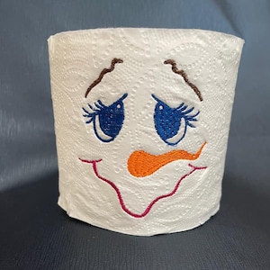 regalo per la casa, serie Snowman, design da ricamo, file digitale, cerchio 4x4, asciugamano da cucina, carta igienica, fienile grosso, impilabile, freddo