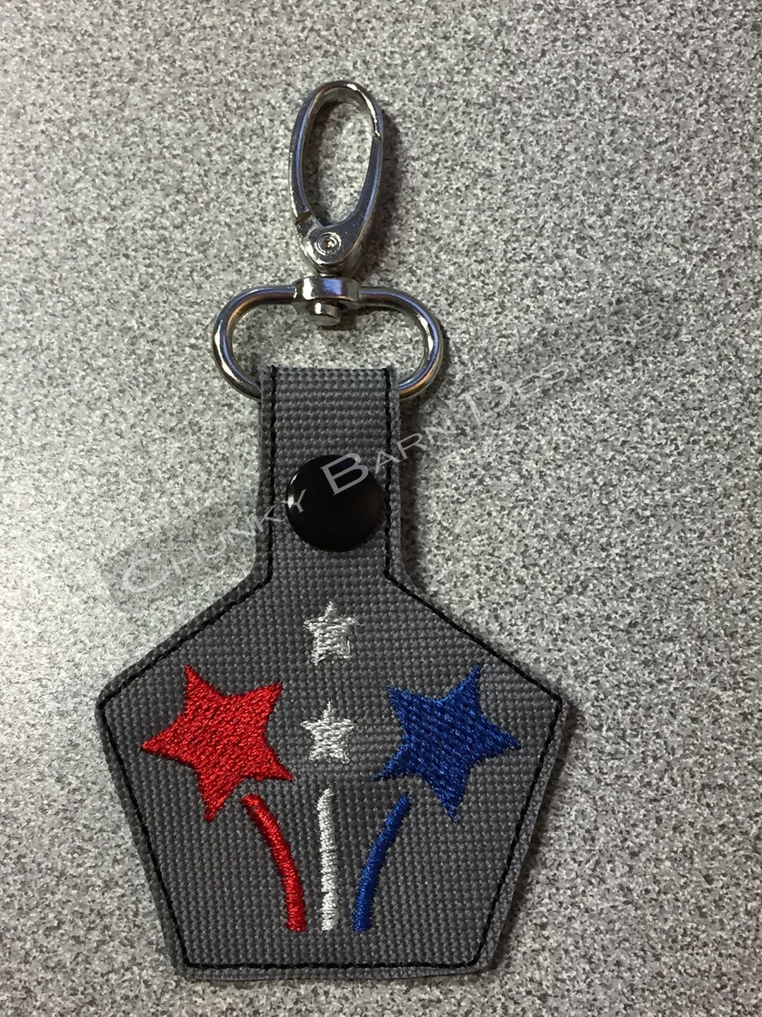 Firework 4th of July Red White Blue Independence Day Boom Key - Etsy