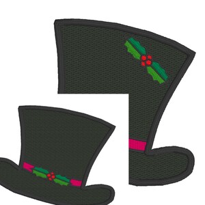 SET OF 2, regalo di inaugurazione della casa, serie pupazzo di neve, cappello a cilindro FILLED, ricamo design digitale, cerchio 4x4, carta igienica, regalo di Natale, inverno