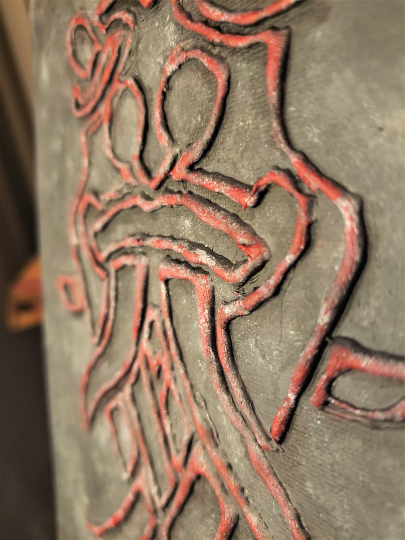 Aarhus Mask odin's Mask Painting - Etsy