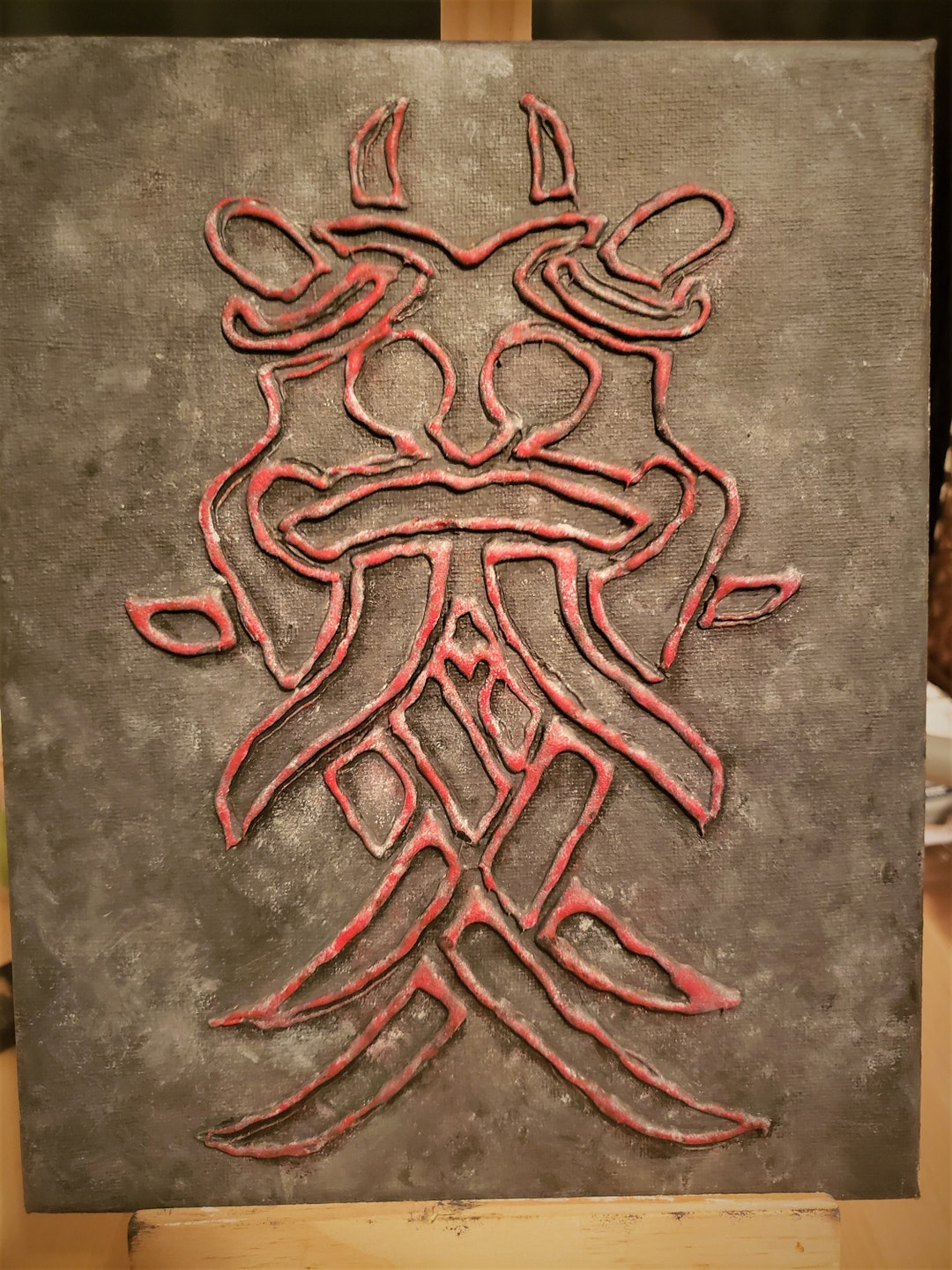 Aarhus Mask odin's Mask Painting - Etsy