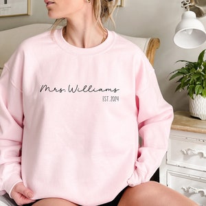 Personalized Gift for Bride, Bridal Shower Gift, Wedding Gift, Honeymoon Pajamas, Bride To Be Gift, Custom Bridal Gift, Bride T-shirt