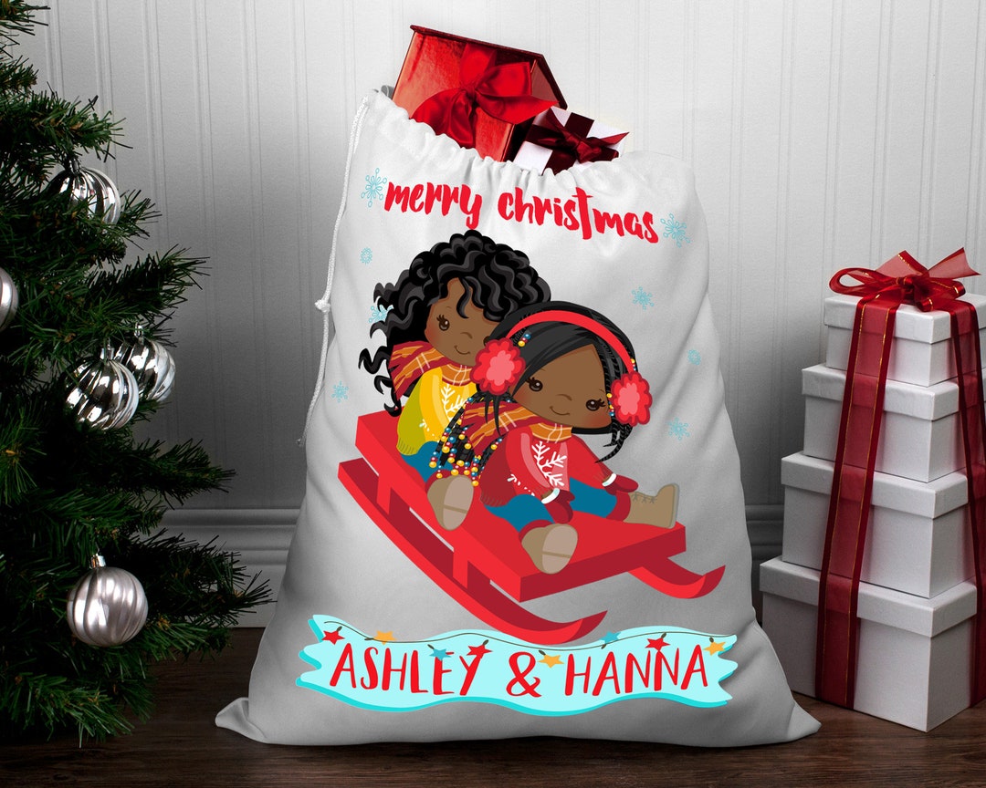 Personalized Santa Sack, Christmas Santa Sack, Santa Bag, Santa Sack