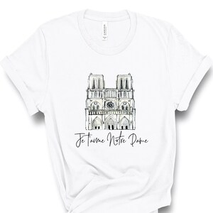 Notre Dame Paris France T Shirt Pray Notre Dame Paris France T Shirt Pray