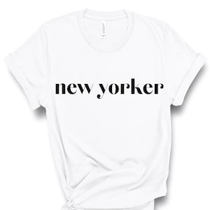 Koszulka New Yorker, Koszula New York, Koszula New York City, Koszulka New York, Koszula East Coast, Prezent dla Miłośnika Nowego Jorku, Prezenty NYC, Koszulka NYC dla Kobiet