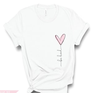 Be Kind Shirt,  Kind Tee Shirt, Women&#39;s T- Shirt, Motivational Tee Shirt, Gift For Her, Basic Tee, Minimalist, Gift For Mom, Love
