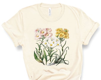 【CPGN STUDIO】Daisy Flower Pigment Short Sleeve T-shirt il_340x270.2031846309_32rf.jpg