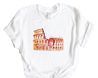 Italy Shirt, Italy Gift, Italian Shirt, Italy Souvenir, Italy T Shirt, Italy Love, Rome Shirt, Colosseum, Rome, Roma, Travel Shirt