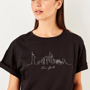 New York Tee, New York Shirt, New York T-Shirt, New York NY Shirt, New York, New York City Skyline, Graphic Tee Travel Gift, Souvenir,UNISEX
