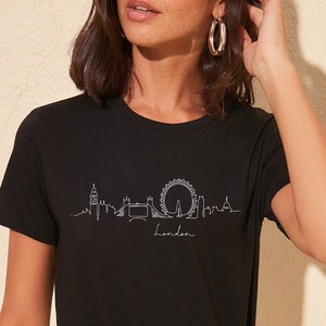 London Shirt, London TShirt, Traveler Shirt, Womens TShirt, Cute TShirt Women, London, Tumblr, Souvenir, London Tshirt Women, UNISEX image 1