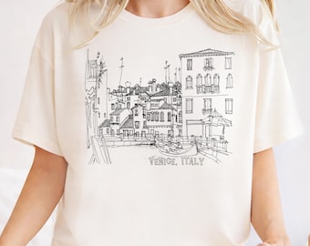 Venice Italy Shirt Venezia Italy Shirt Venice Shirt Venice Italy T-shirt Venice Gift Italian Shirt Italy T Shirt Italy Souvenir Unisex