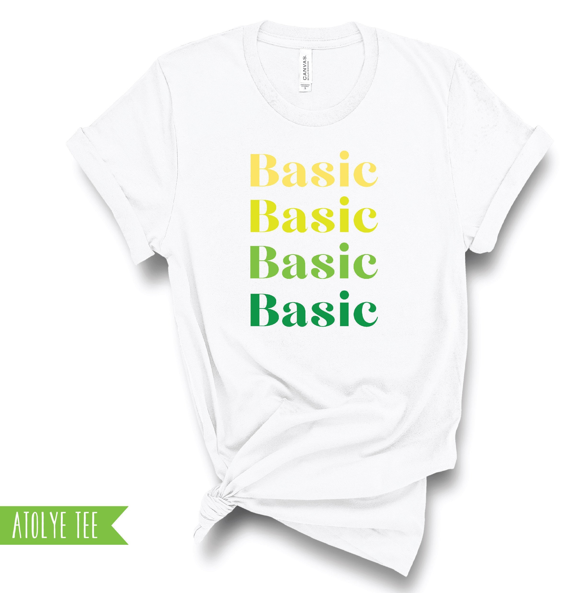 basic graphic tees