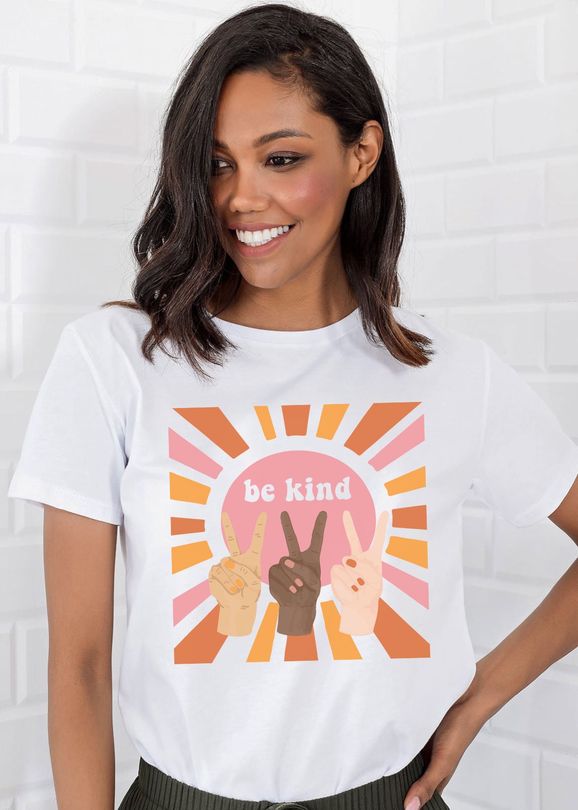 Be Kind Shirt, Gleichheit Shirt, Anti-Rassismus T-Shirt, feministisches Shirt, Vielfalt Shirt, Einheit, Menschenrecht Shirt, Freundlichkeit Shirt, Spread Love