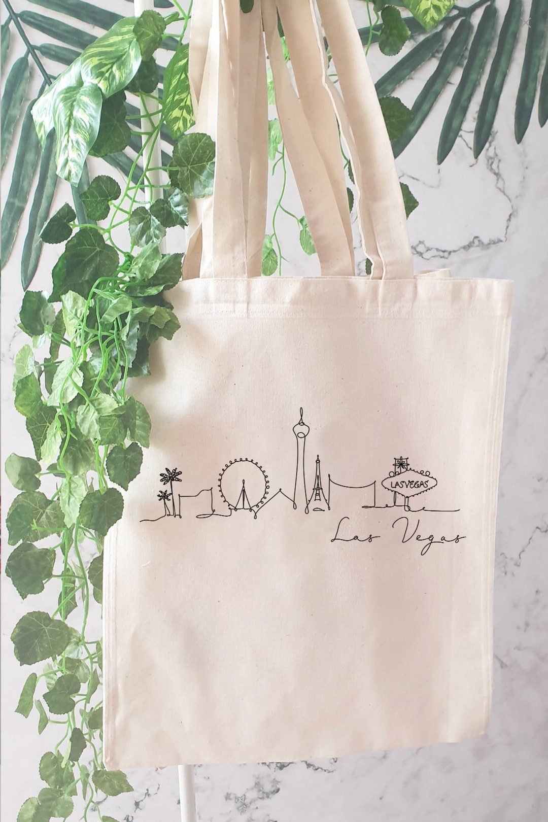 ★TOUT Y EST★ June Drawing Cotton BagIvory WJ2414BG010MIV Tote Bag Off-white Organic Cotton - 'Imagine Me and You