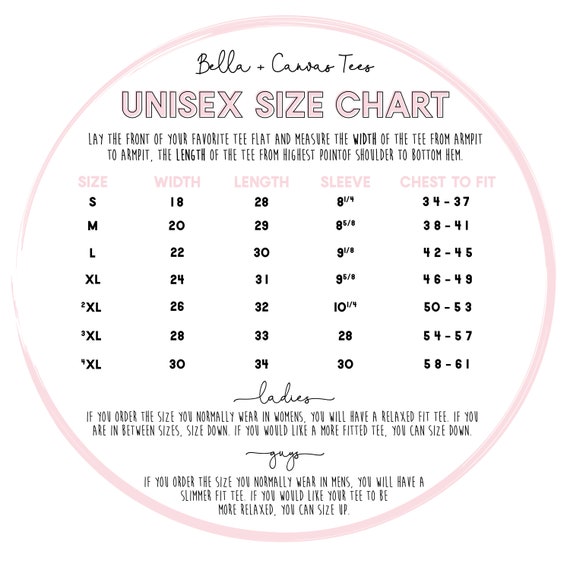 Los Angeles Apparel Size Chart