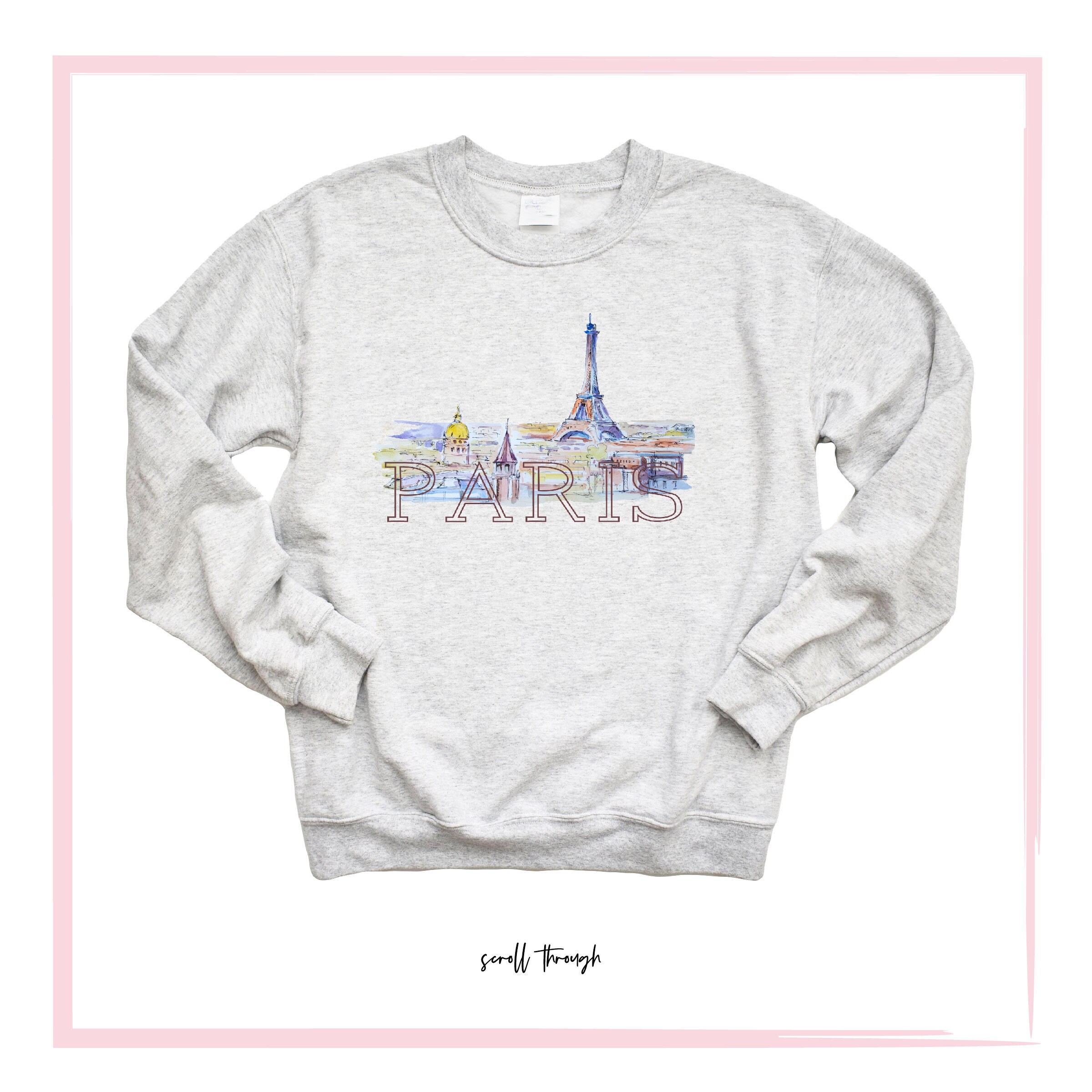 upside down eiffel tower shirt meaning