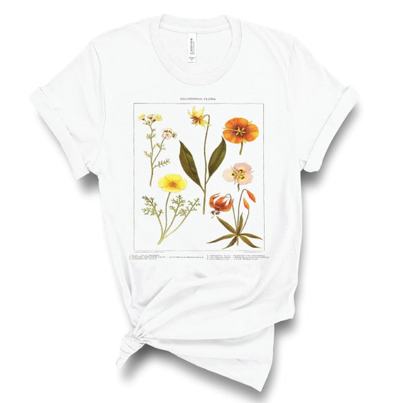 トップス 80s L.L Bean flower art Tee Beaded Vintage L.L. Bean Tee — Sarah Lederer