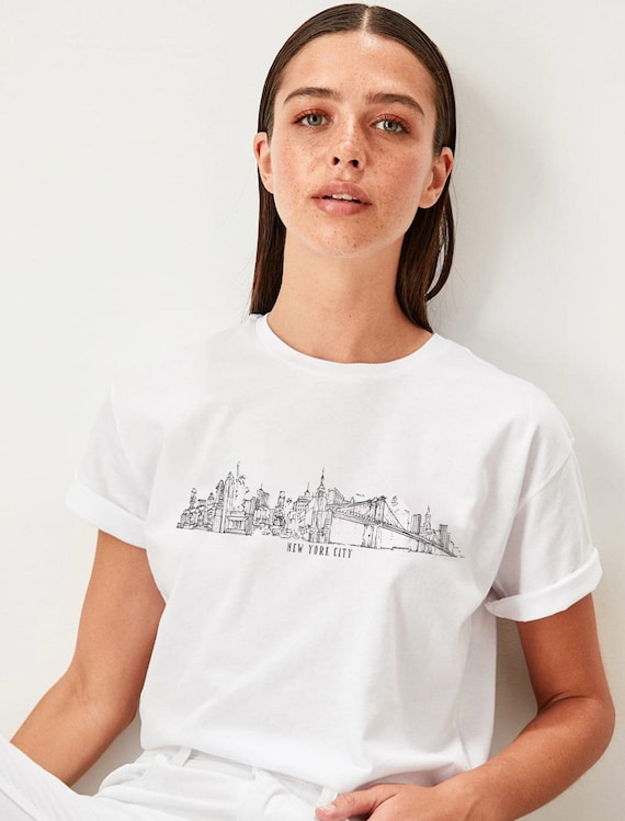 New york city 2025 skyline t shirt