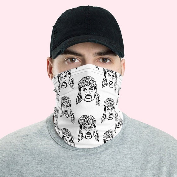 Joe Exotic Face Mask Tiger King Neck Gaiter Washable Face Etsy