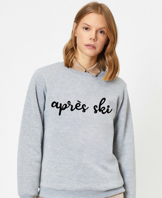 Après Ski Sweatshirt Ski Sweater Ski 
