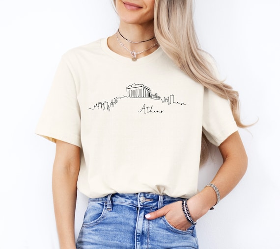 Greece Parthenon T'shirt Athens Souvenir Gift Shirt Greece Parthenon T'shirt Athens Souvenir Gift Shirt