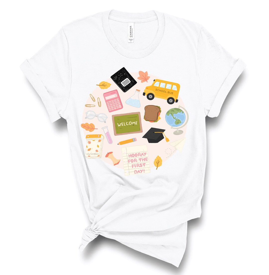 Hooray for the First Day of School Shirt for Teacher Parent Principal ...
