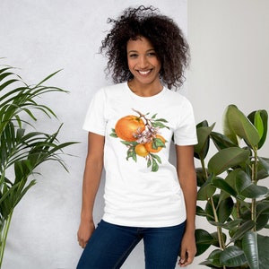 Botanical Shirt, Vintage Fruit T-shirt, Citrus Shirt, Tee, Vintage ...