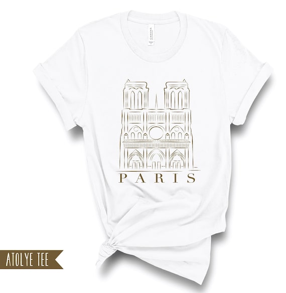 Paris France Notre-Dame Cathedral Gift T-Shirt Paris France Notre-Dame Cathedral Gift T-Shirt