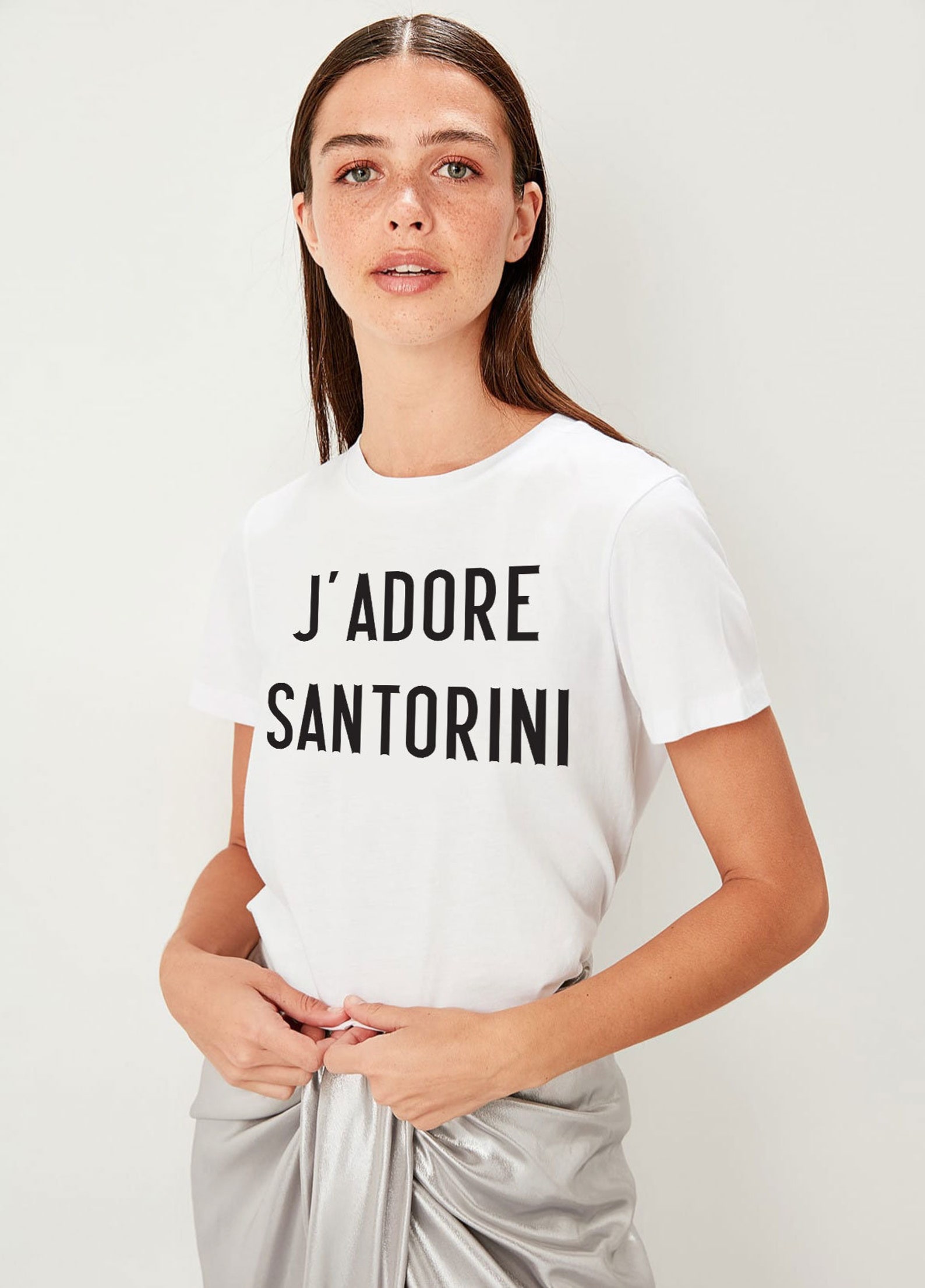 J'ADORE SANTORINI Shirt Santorini Greece Shirt Greece | Etsy