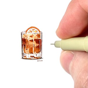 昔ながらのカクテルアートプリント | ミックスドリンクのイラスト | バーボンバーのアートワーク | スコッチ愛好家へのギフト | バーカートの装飾