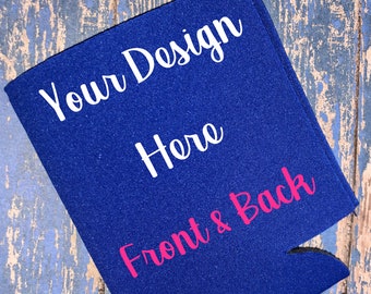 Custom Double Sided Beverage Insulator