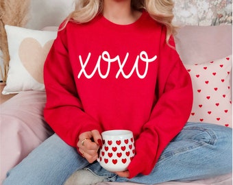 XOXO Puff Vinyl Sweatshirt
