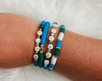 Tulane Bracelet Stack